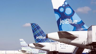 The domestic first-class cabins will be installed on the majority of JetBlue planes that aren't configured with its Mint business class by the end of 2027.