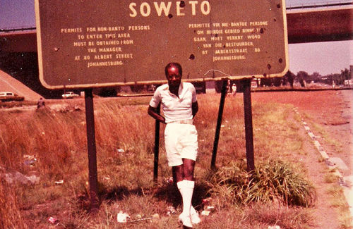Harris also visited the segregated Black township of Soweto, Johannesburg. Harris also visited the segregated Black township of Soweto, Johannesburg.