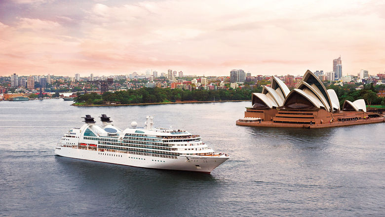 The Seabourn Odyssey in Sydney.