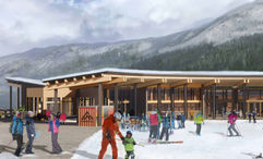 Crystal Mountain in Washington will open a base lodge next year called Mountain Commons.