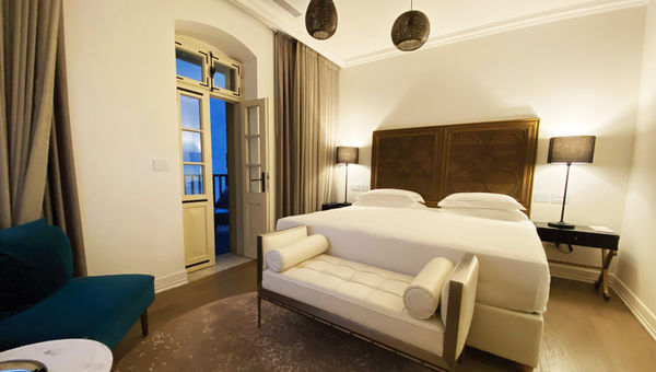 A one-bedroom suite at the Drisco. A one-bedroom suite at the Drisco.