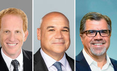 From left: Harry Sommer, the incoming CEO of Norwegian Cruise Line Holdings; David Herrera, who becomes president of Norwegian Cruise Line; and Frank Del Rio, who is retiring as chief of NCLH effective July 1.