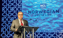 Norwegian Cruise Line Holdings CEO Frank Del Rio said he will retire at the end of June.