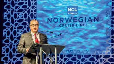 Norwegian Cruise Line Holdings CEO Frank Del Rio said he will retire at the end of June.