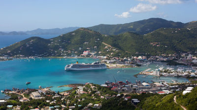 Tortola in the British Virgin Islands. American begins nonstops to the destination in June.