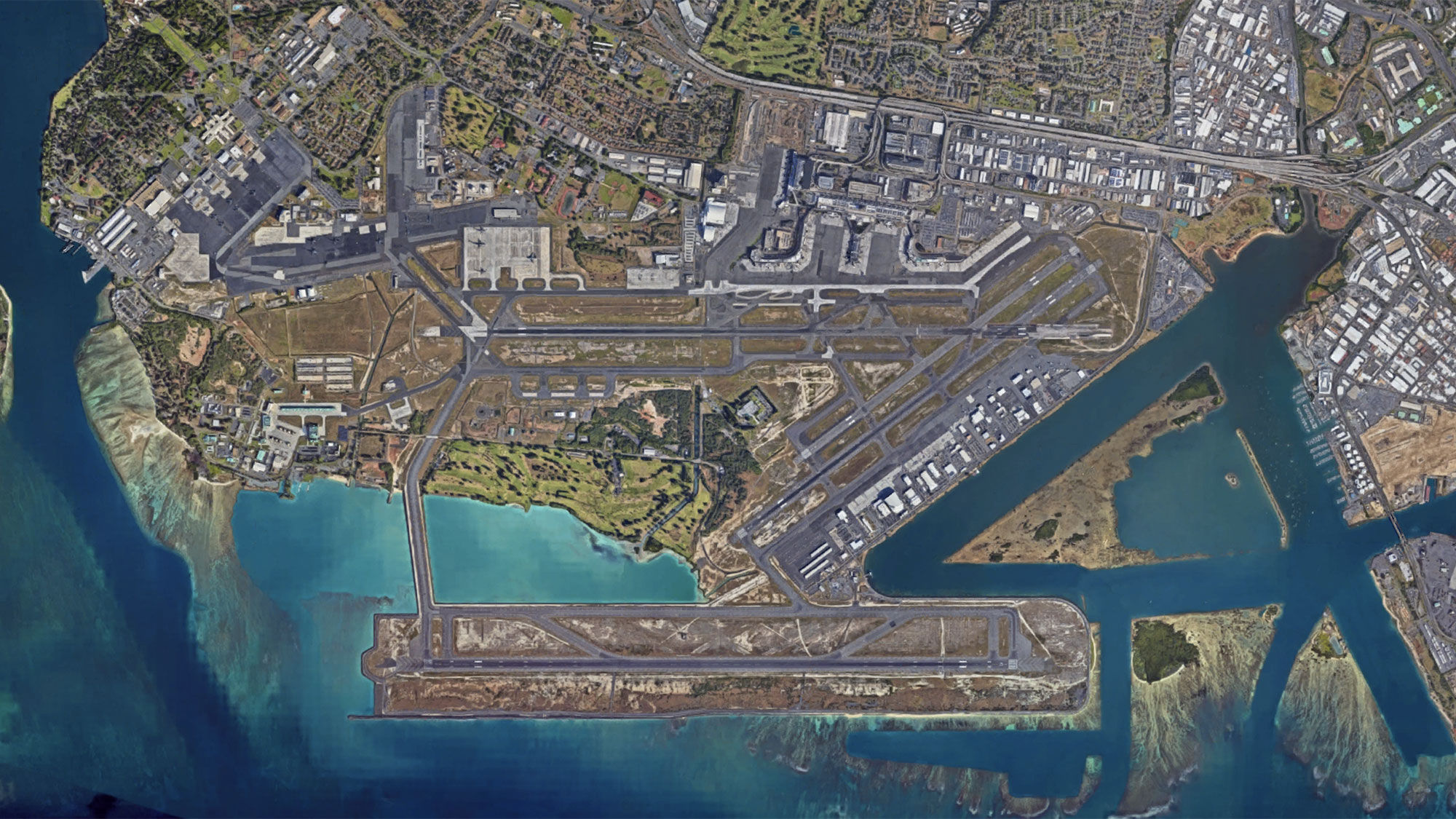 Honolulu Airport’s runway 8L has been closed for widening and resurfacing since October, hurting Hawaiian Airlines' on-time performance.
