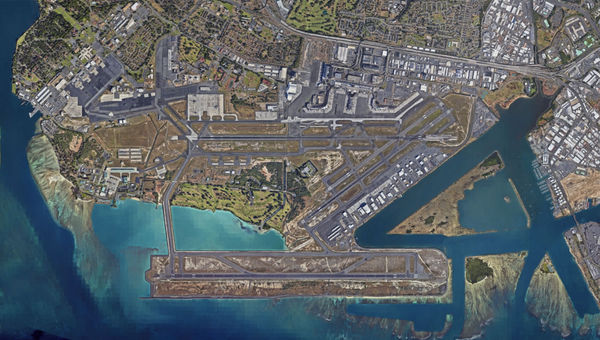 Honolulu Airport’s runway 8L has been closed for widening and resurfacing since October, hurting Hawaiian Airlines' on-time performance. Honolulu Airport’s runway 8L has been closed for widening and resurfacing since October, hurting Hawaiian Airlines' on-time performance.