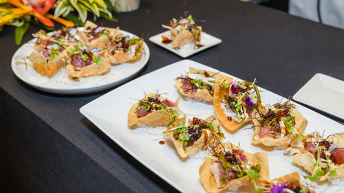 A poke dish served at the Kauai Poke Fest. A poke dish served at the Kauai Poke Fest.