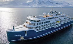The SH Vega is one of three ships specifically built for polar expeditions.