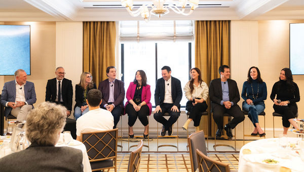 A Global Travel Collection advisor panel on travel trends held at the Peninsula Hotel in New York.