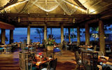 Ama Ama, the resort's signature restaurant delivers expansive views of Ko Olina lagoon and stunning sunsets.