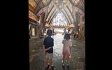 The lobby at the Aulani, a Disney Resort & Spa makes an impression.
