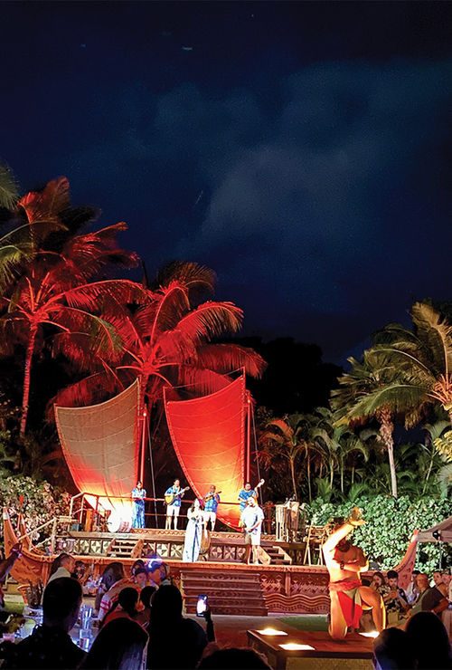 The Ka Waa luau is a feast for the senses.