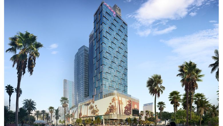 The Moxy and AC hotels will offer guests access to a dozen new dining and entertainment venues.