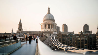 Scott Dunn is based in London. Pictured, pedestrians on London Bridge.