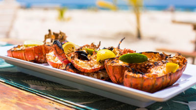 A crayfish dish served at last year's Anguilla Culinary Experience. This year's event takes place May 3 to 6.