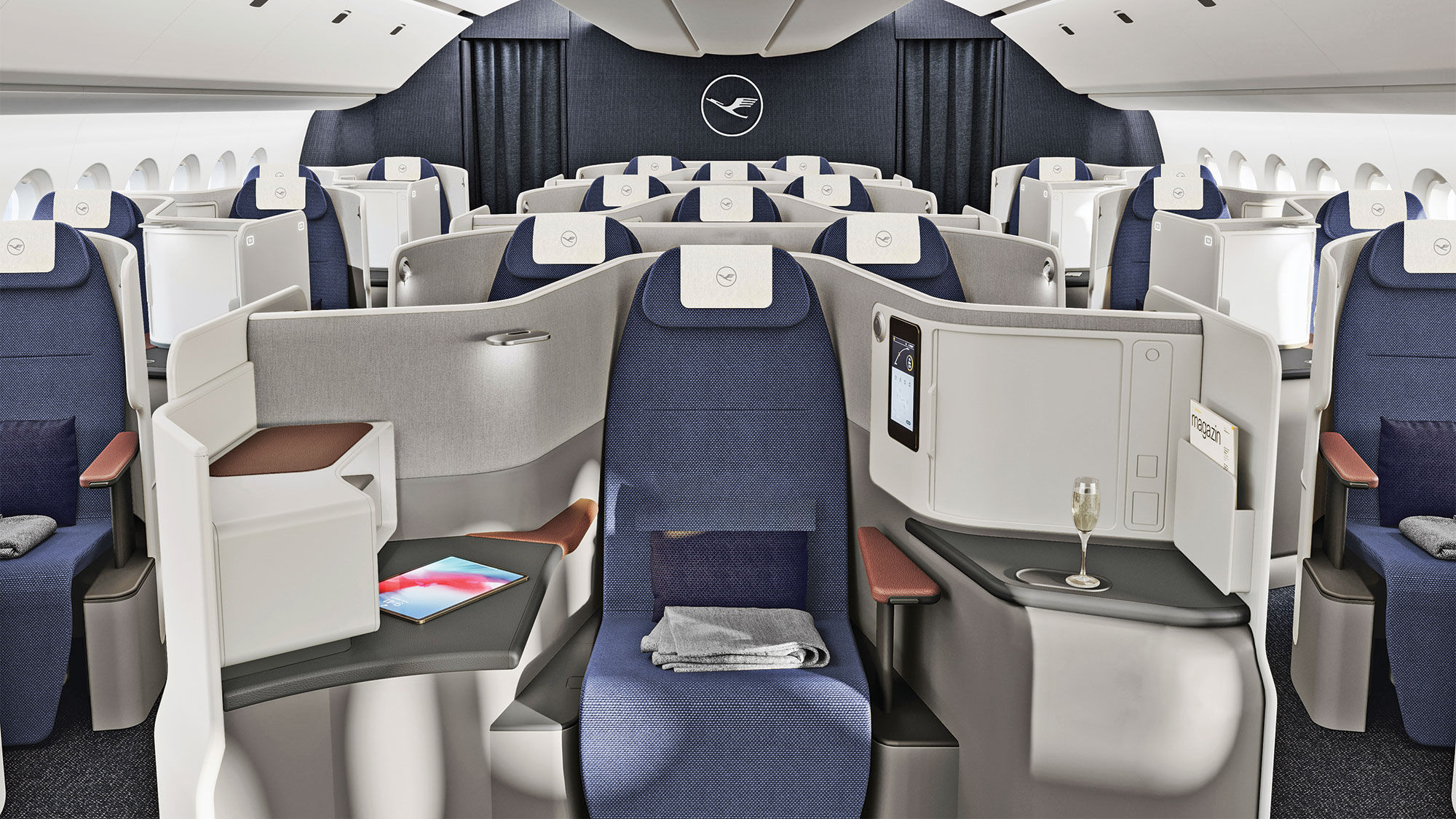 Lufthansa will sell seven distinct business-class products on Allegris-configured aircraft.