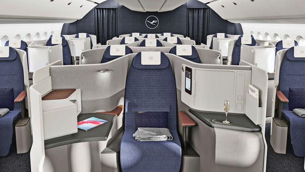 Lufthansa kommer att sälja sju distinkta produkter i affärsklass på Allegris-konfigurerade flygplan.