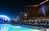 The 11-acre Mandalay Bay Beach, with its imported California sand and wave pool, was voted the most photogenic based on its popularity on social media, including Instagram, TikTok and YouTube.