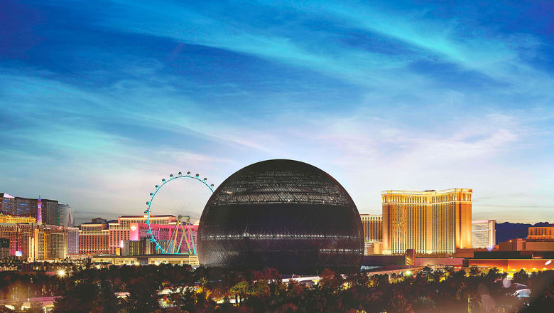 The Sphere at the Venetian Resort Opens to the Public in Las Vegas