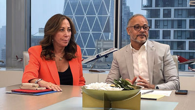 Global Travel Collection advisors Leslie Tillem (left) and Curtis Parris are back for more episodes of  "1st Look Presents: Extra Mile Club."