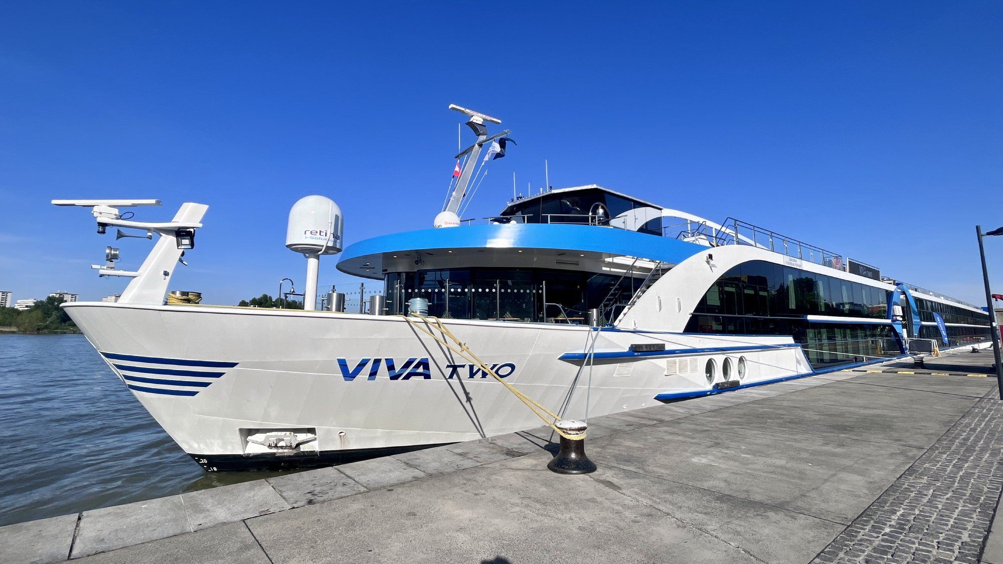 Viva Cruises' newest ship, the Viva Two.