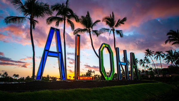 A new sign welcomes guests to the resort. A new sign welcomes guests to the resort.