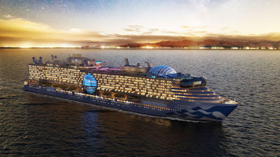 A rendering of the Star Princess.