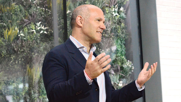 Expedia Group CEO Peter Kern during the Explore 23: Connect conference in Seattle. Expedia Group CEO Peter Kern during the Explore 23: Connect conference in Seattle.