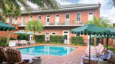 The guests-only pool is the piece de resistance for families.