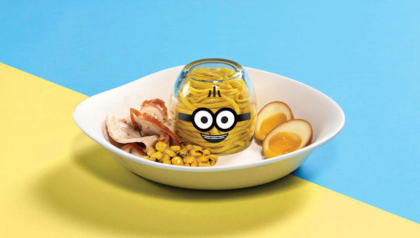 Otto’s Noodle Bowl, one of the "Despica-bowls" on the menu at Minion Café.