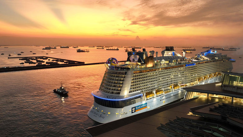 The Spectrum of the Seas was purpose built for the Asia cruise market.