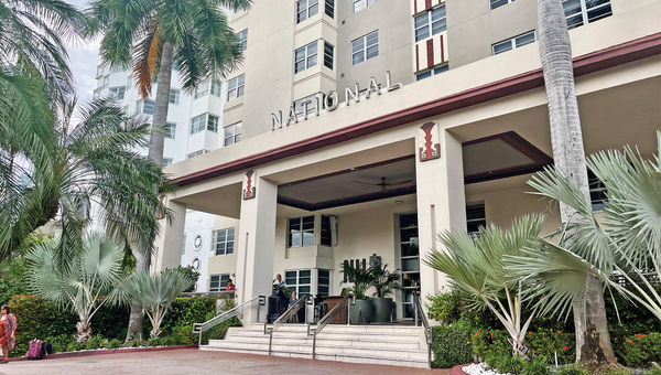 The National Hotel in South Beach.