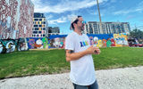 Pedro Amos, owner of Miami's Best Graffiti Guide, gives a tour of Wynwood's street and graffiti art.