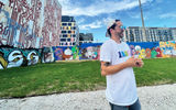 Pedro Amos, owner of Miami's Best Graffiti Guide, gives a tour of Wynwood's street and graffiti art.