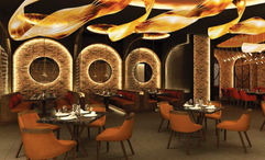 A rendering of the Havanna steakhouse at the Grand Fiesta Americana Coral Beach Cancun All Inclusive Spa Resort.