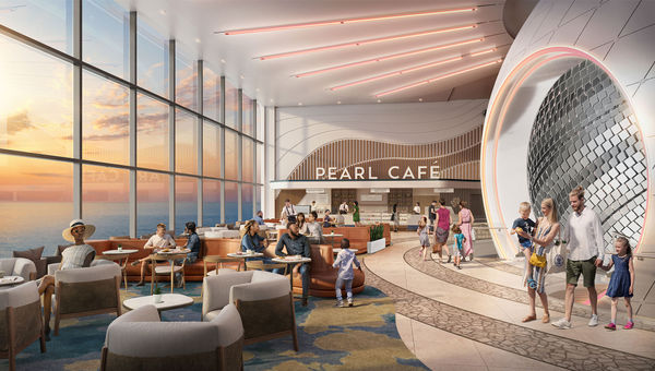 The Pearl Café will serve toasted sandwiches and ready-made salads. The Pearl Café will serve toasted sandwiches and ready-made salads.