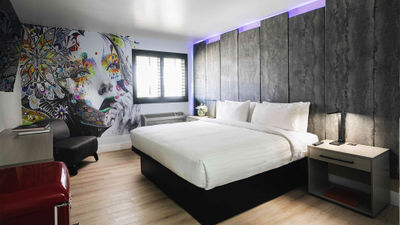 All of the Lexi's 64 rooms have been renovated from its previous iteration as the Artisan.
