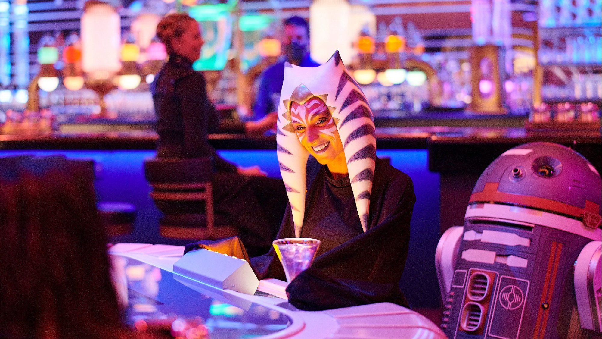 Guests are fully immersed in the action on Star Wars: Galactic Starcruiser, including dressing as characters.