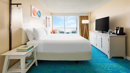 The rooms at The Twin Fin have been updated and redesigned.