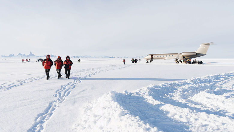 White Desert brings guests to an even more remote part of Antarctica than typically accessed, blending luxury and expedition.
