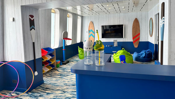 Margaritaville at Sea has updated kid's club spaces. Margaritaville at Sea has updated kid's club spaces.