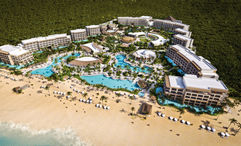 A rendering of the Secrets Playa Blanca Costa Mujeres.