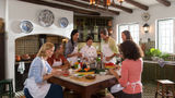 A Greek cooking class offered in the Choice Touring by Globus program.