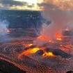A summit eruption of the Kilauea volcano on June 7.