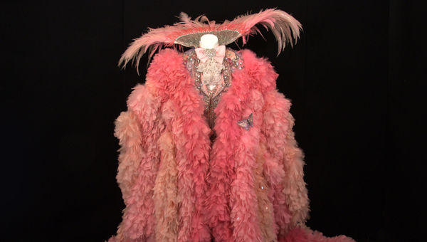 Liberace's Faberge costume will be among those on display at the Nevada State Museum through the rest of the year.