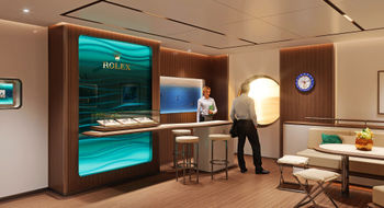 Shop staff will be trained by Rolex to assist travelers with their purchases.