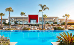 One of five pools at the Tivoli Alvor Algarve Resort.