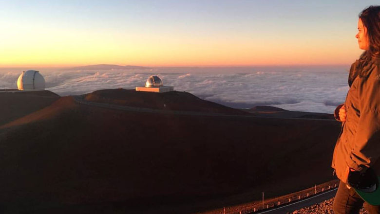 Sunset atop Mauna Kea on the Big Island of Hawaii. American and Delta will both resume service to Kona on the Big Island next winter.