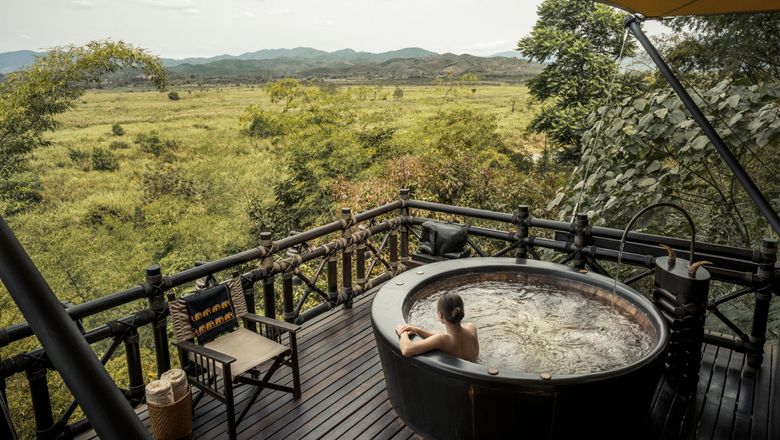 The Four Seasons Tented Camp Golden Triangle in Thailand is a Stay With Purpose property.